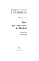 Весь русский язык в таблицах от фонетики до синтаксиса Соловьева читать онлайн