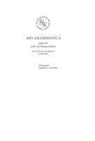 Ars Grammatica Книга о латинском языке Белов скачать бесплатно