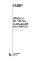 Практикум по основам современной информатики Кудинов Пащенко Келина скачать бесплатно